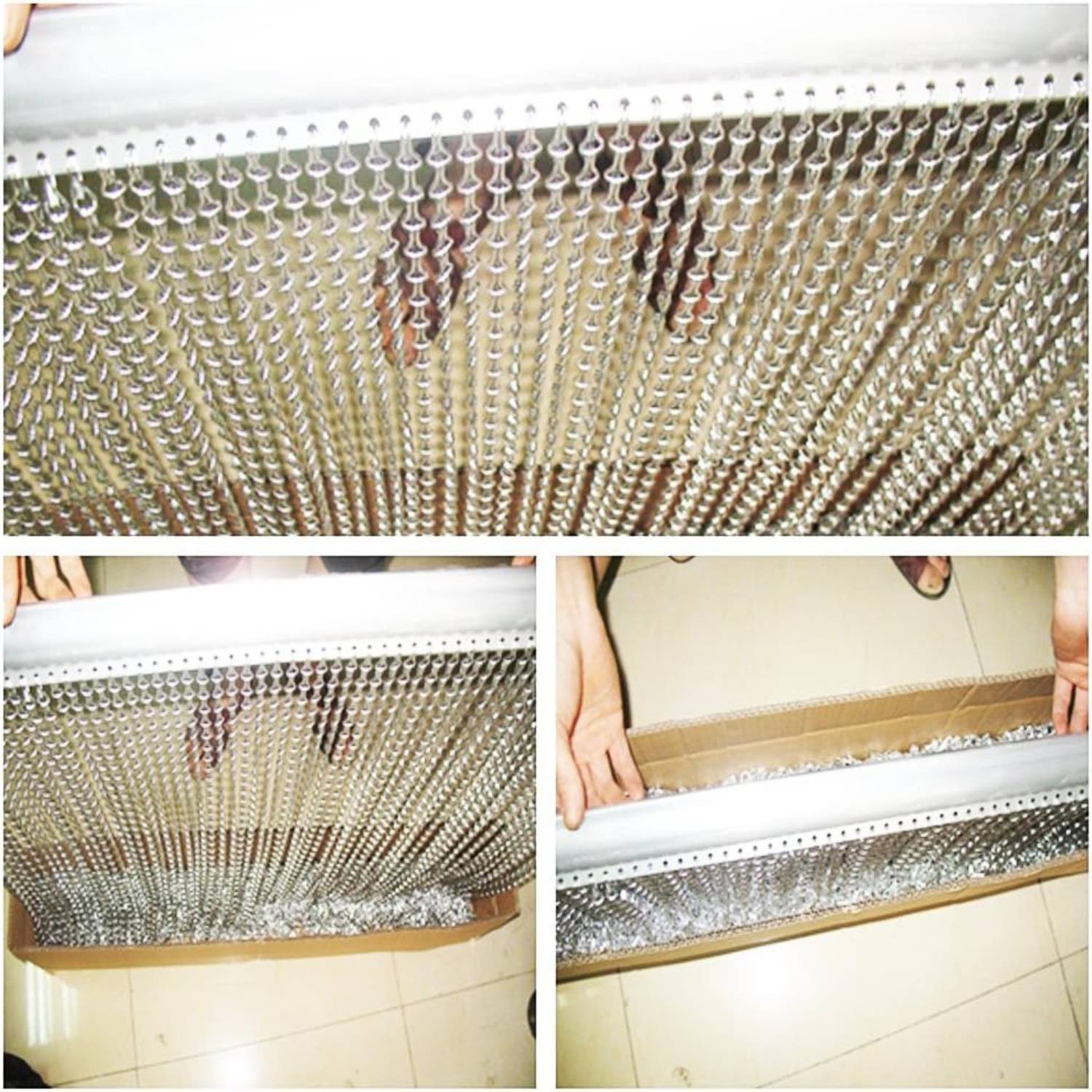 Chain Mail Curtains - Black: image 6