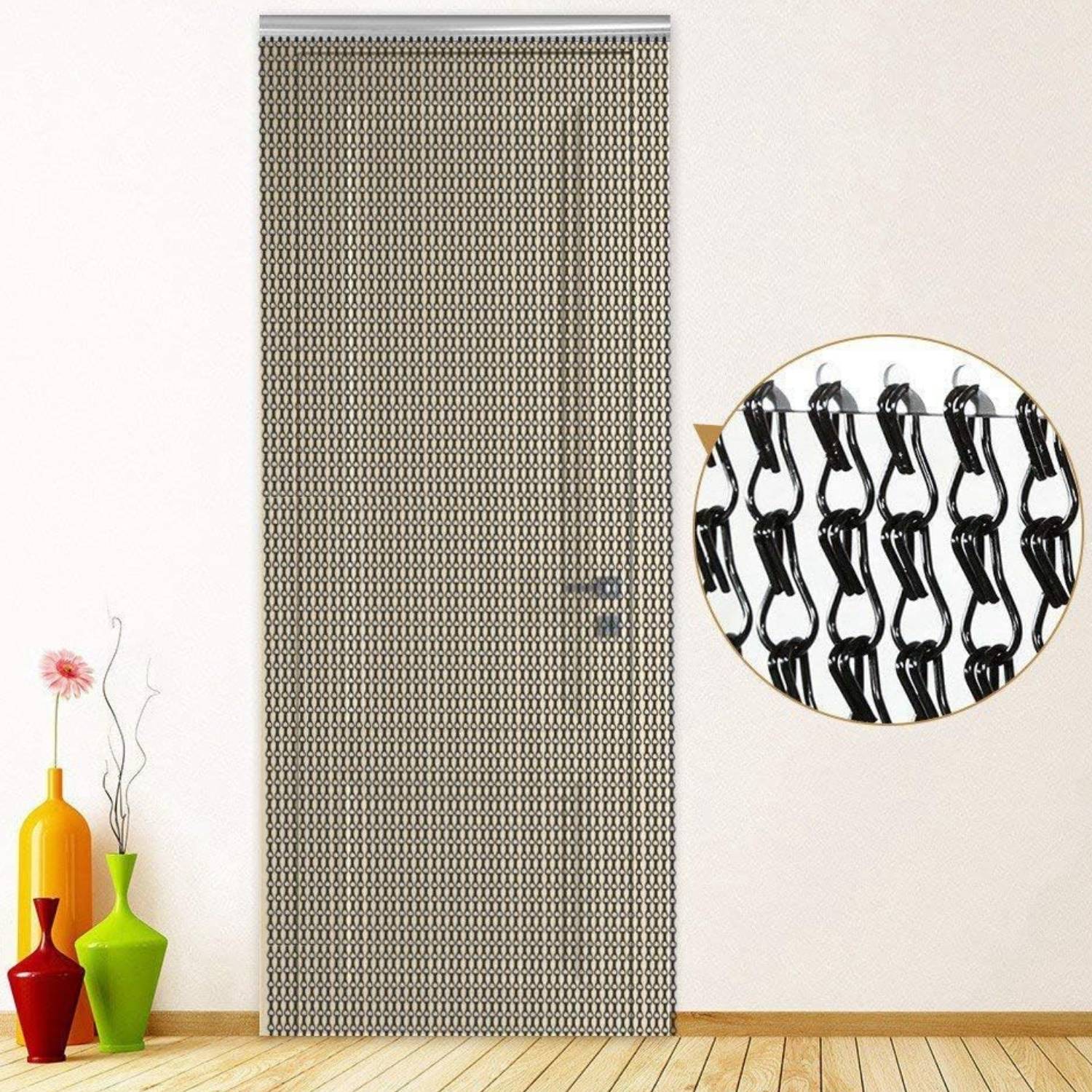 Chain Mail Curtains - Black: image 13