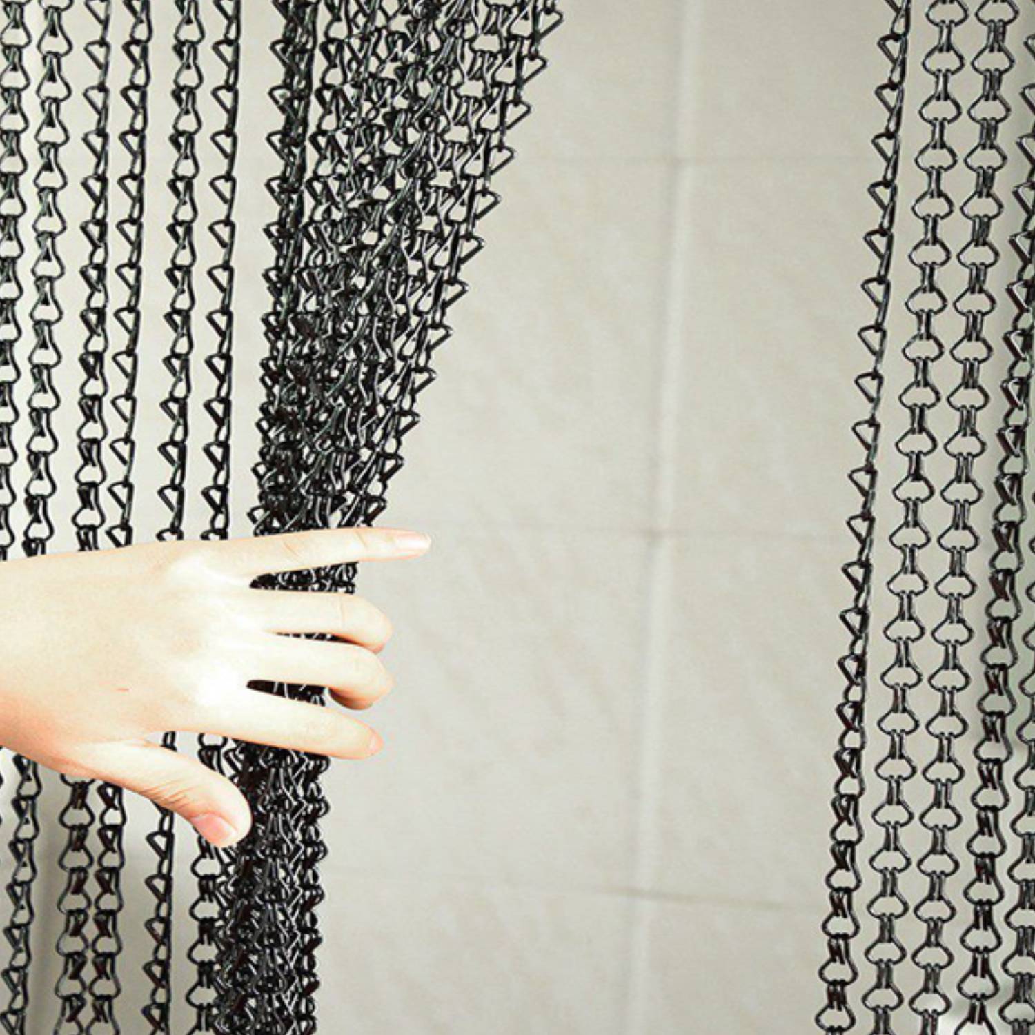 Chain Mail Curtains - Black: image 15