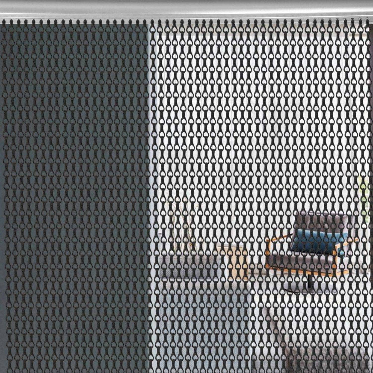 Chain Mail Curtains - Black: image 18