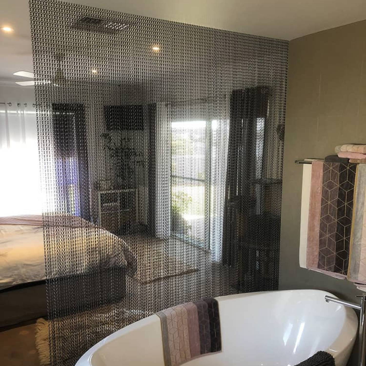 Chain Mail Curtains - Black: image 20
